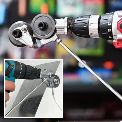 Acessório de corte de metal para berbequim - Até 1,5 mm, sem rebarbas | METALSLICER