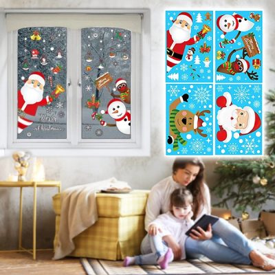 Autocolantes de Natal (90 unid.) | XMASCLINGS