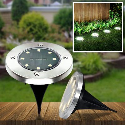 Luzes solares de solo para uso externo (3 unid.) | LUMIGARD