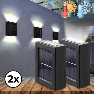 Candeeiro solar (2 unidades) | DUOLUMO