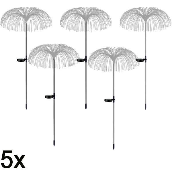 5x Luzes solares para um jardim tropical | LUMIPALM