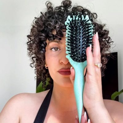 Escova desembaraçadora de cabelo para caracóis | CURLISTA